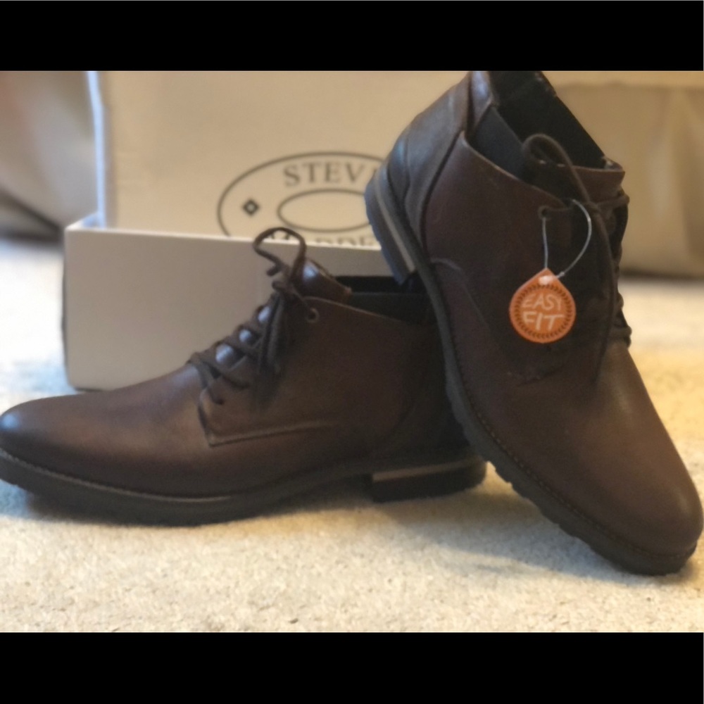 Steve Madden Plymouth Boots- Leather